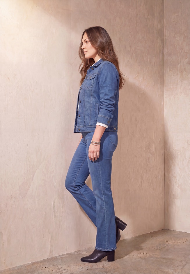 Classic Cotton Denim Jacket image number 1