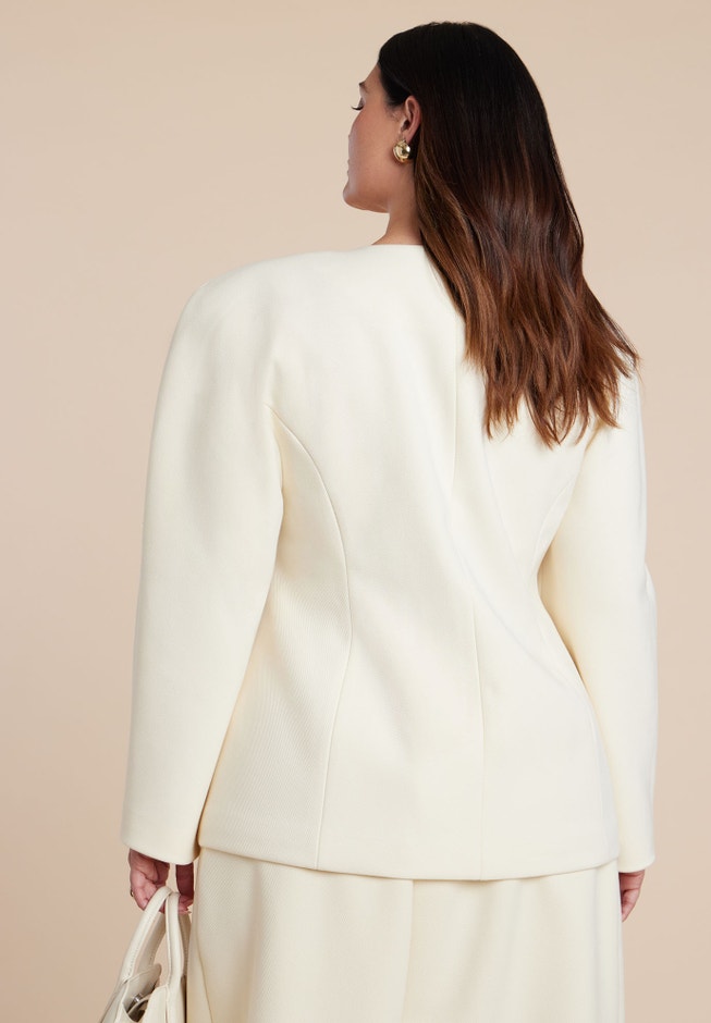 Rounded Hourglass Blazer image number 1