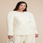 Rounded Hourglass Blazer image number null