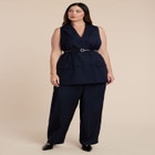 Long Tailored Vest image number null