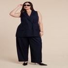 Long Tailored Vest image number null