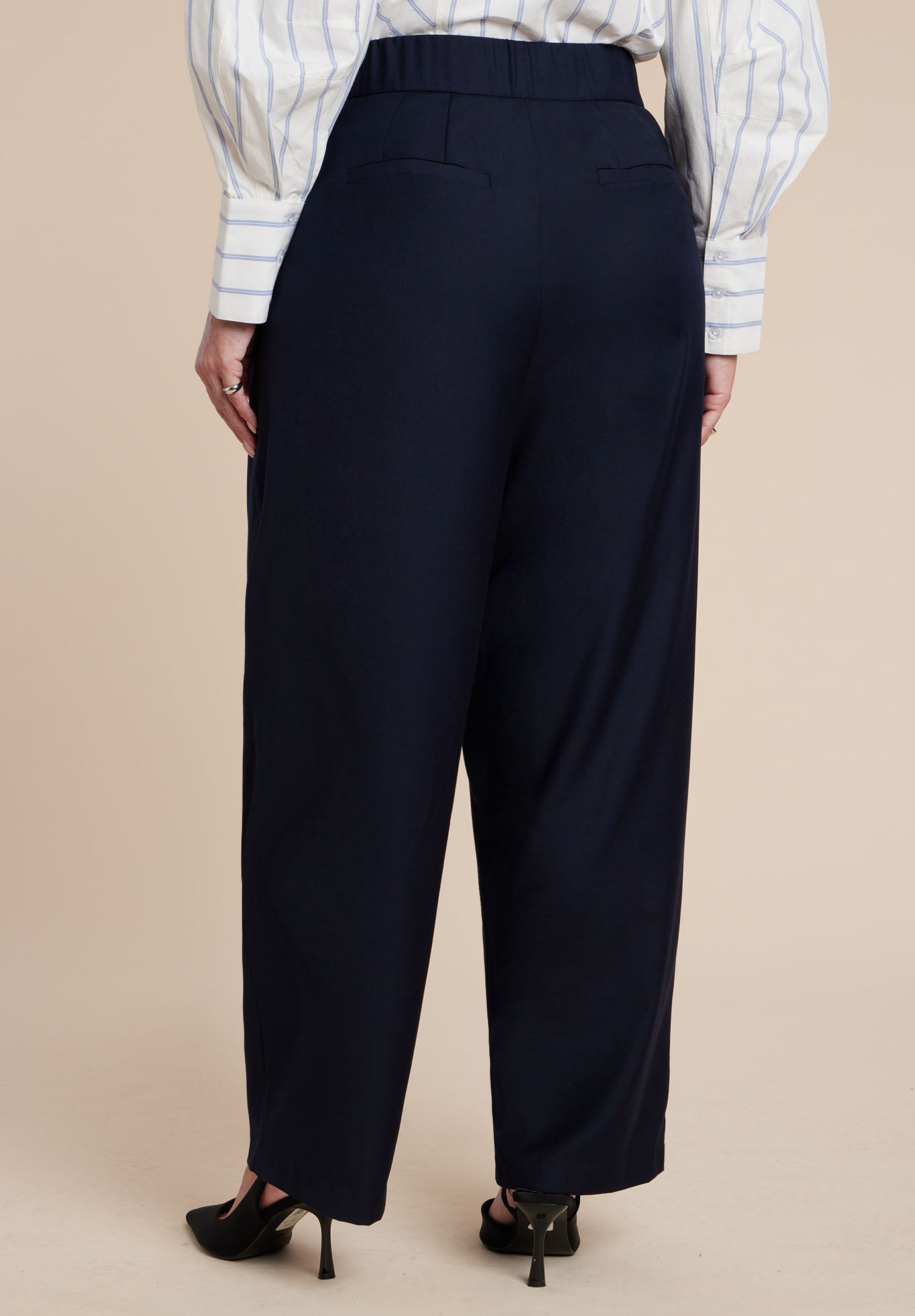 Pleated Straight Leg Trouser image number 1