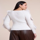 Rounded Sleeve Cardigan image number 1