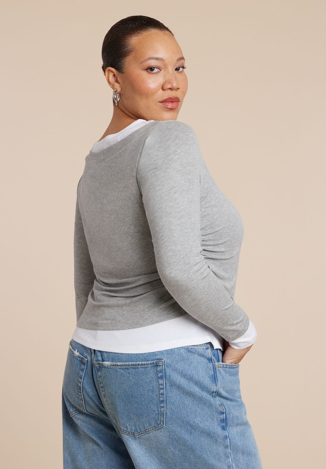 Layered Longsleeve Top image number 2