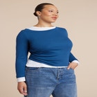 Layered Longsleeve Top image number null