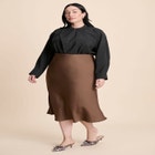 Neck Pleat Blouse image number null