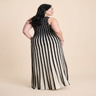 Two Tone Sweater Dress image number null