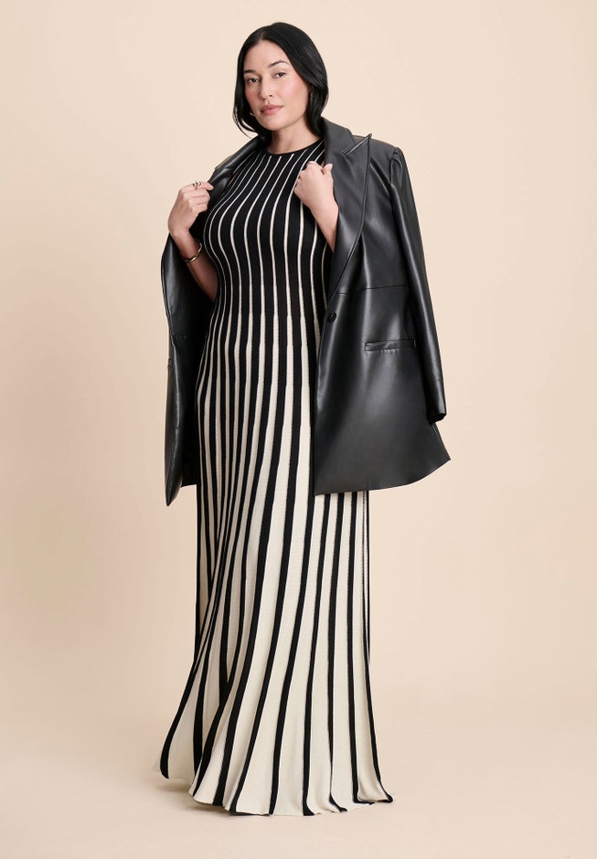 Two Tone Sweater Dress | ELOQUII Two Tone Sweater Dress | ELOQUII