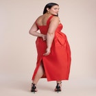 Pleated Tank Gown image number 1