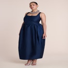 Pleated Tank Gown image number 0