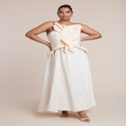 Petal Bodice Gown image number null