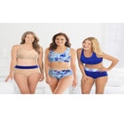 3-Pack Cotton Wireless Bra image number null