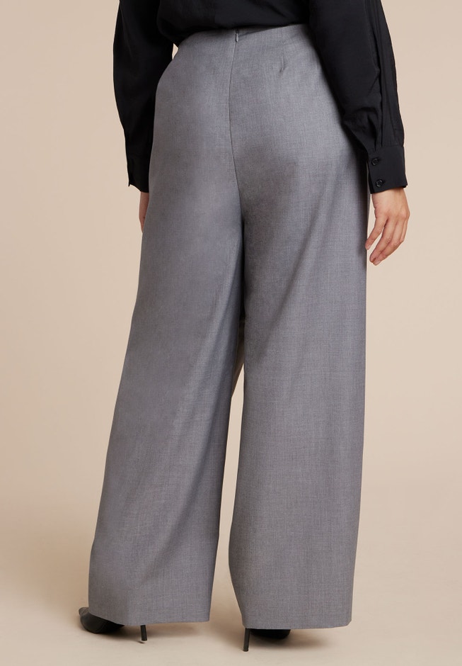 Draped Pleat Detail Trouser image number 4