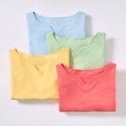 Plus Size Soft Knit Tunic with Notch Neckline image number null