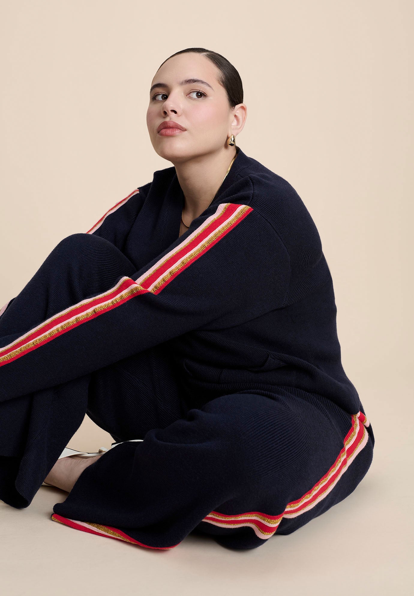 Side Stripe Sweater Pant image number 3