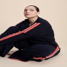 Side Stripe Sweater Pant image number null