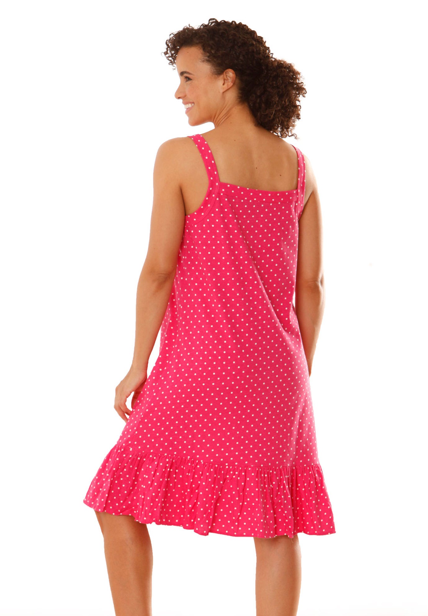 Sleeveless Knit Chemise Sleepshirt image number 3
