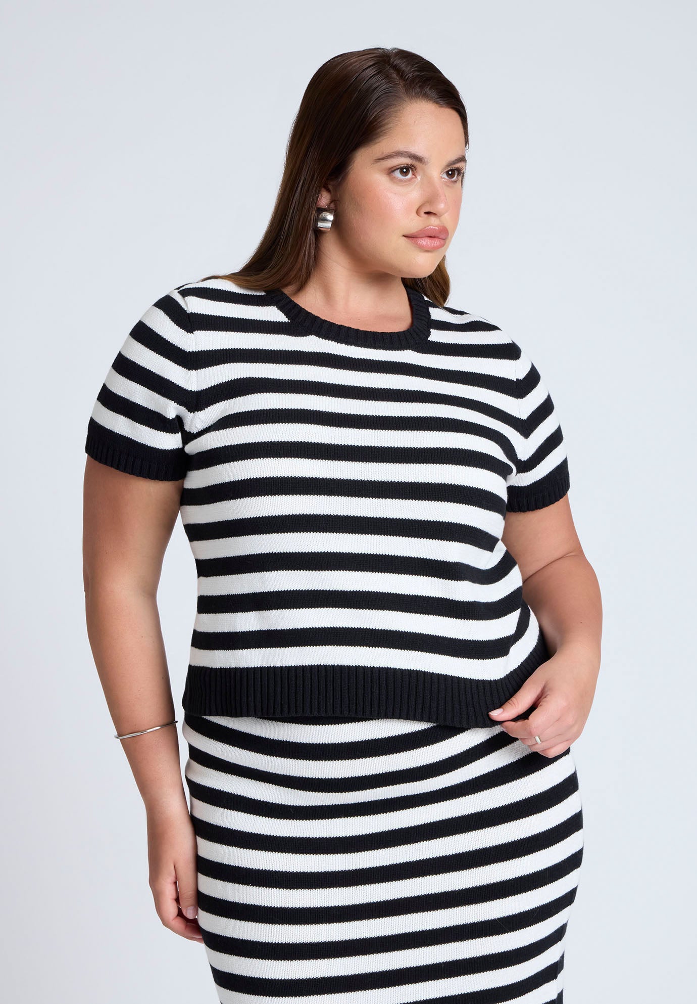 Fitted Sweater Top image number 1