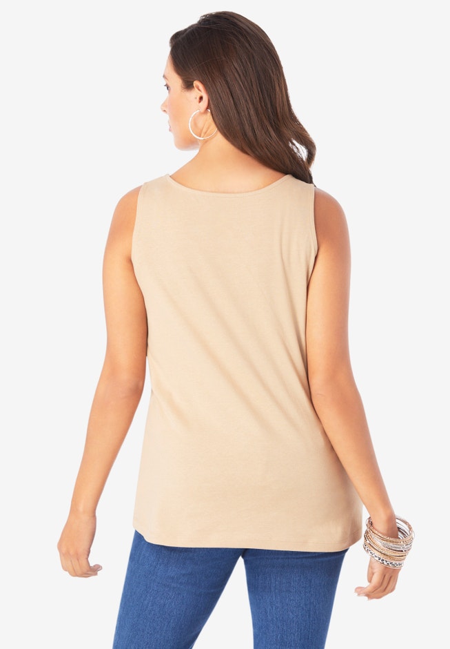 Scoopneck Tank Top image number 1