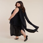 Sheer Neck-Tie Tunic image number null