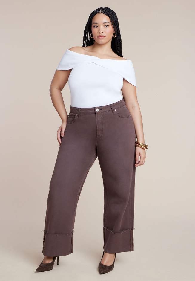 Twisted Off The Shoulder Sweater image number 3