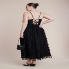 Floral Applique Dress image number null