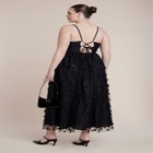 Floral Applique Dress image number null