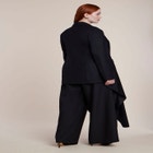Draped Strong Shoulder Blazer image number 2