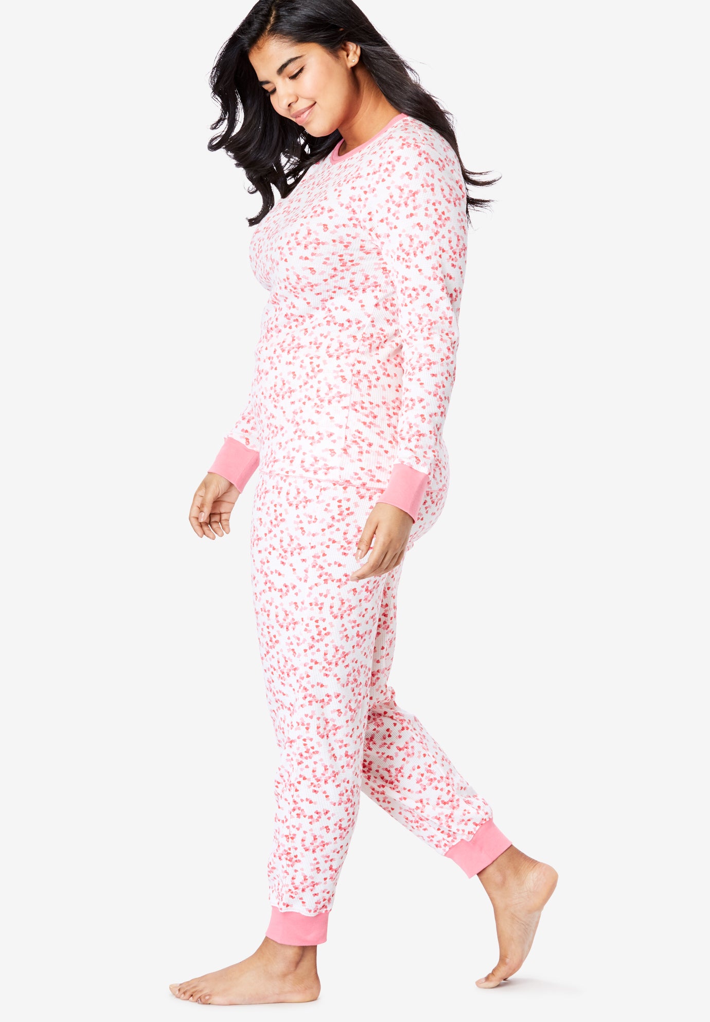 Thermal Crewneck Long-Sleeve Top image number 2