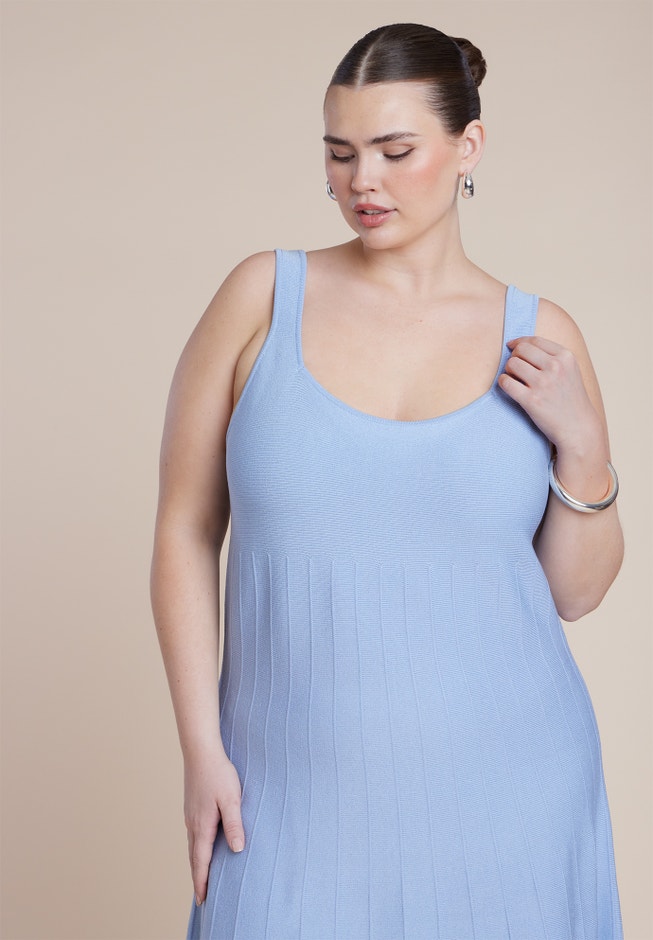 Contrast Hem Sweater Dress | ELOQUII Contrast Hem Sweater Dress | ELOQUII
