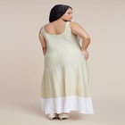 Contrast Hem Sweater Dress image number null