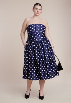 Women's Plus Size Midi & Mid-Length Dresses | ELOQUII Women's Plus Size Midi & Mid-Length Dresses | ELOQUII