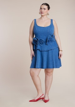 Women's Plus Size Mini & Short Dresses | ELOQUII Women's Plus Size Mini & Short Dresses | ELOQUII
