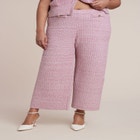 Tweed Effect Sweater Pant image number null