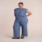Tweed Effect Sweater Pant image number 0