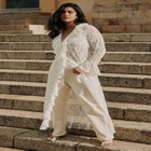 Lace Ruffle Duster image number null