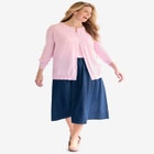 Perfect Long-Sleeve Cardigan image number null