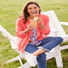 Perfect Long-Sleeve Cardigan image number null