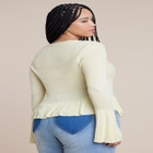 Ruffle Cardigan image number null