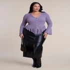 Ruffle Cardigan image number 2