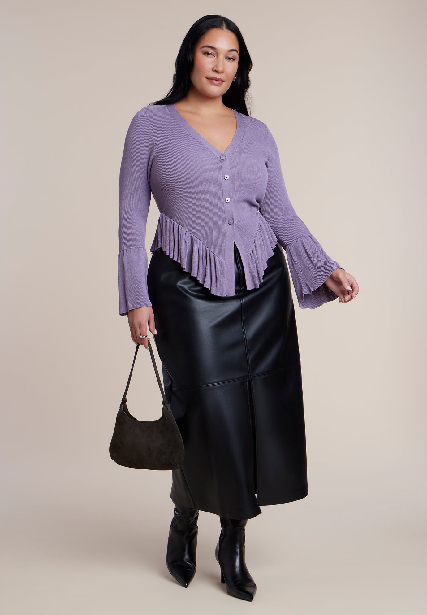Ruffle Cardigan image number 3