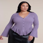 Ruffle Cardigan image number 0