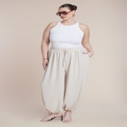 Drawstring Balloon Pant image number null