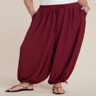 Drawstring Balloon Pant image number null