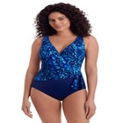 Ruffle Sash Surplice One Piece image number null