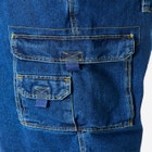 12" Side Elastic Denim Cargo Shorts image number null
