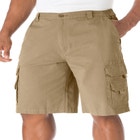 12" Side Elastic Denim Cargo Shorts image number null