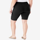 Plus Size Everyday Essential Stretch Bike Shorts image number null
