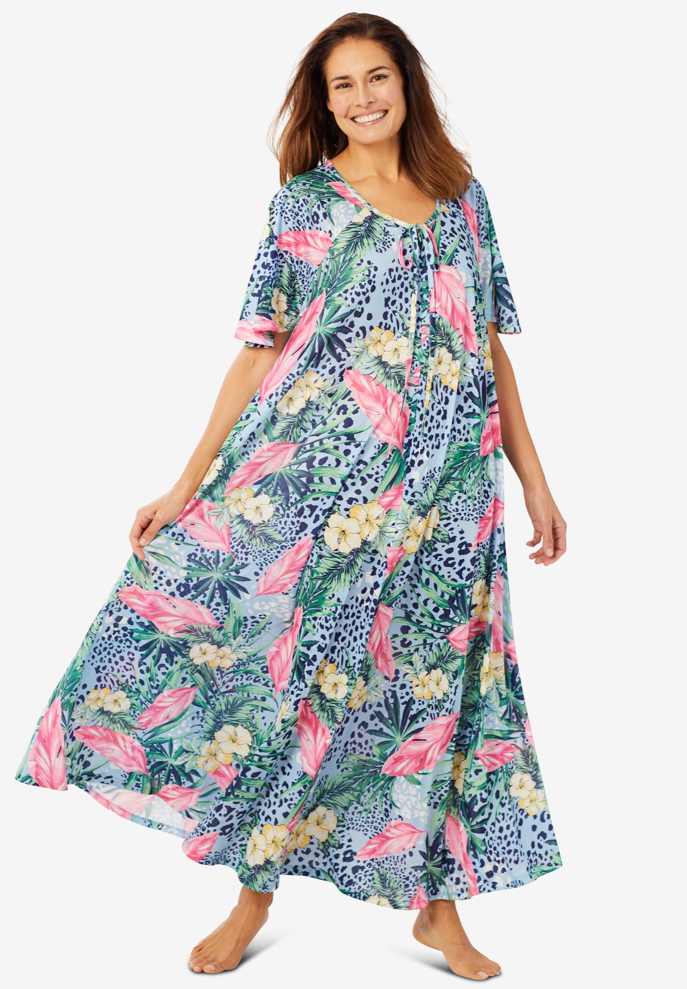 Sweeping Printed Lounger image number 0