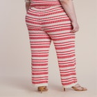 Pointelle Stripe Sweater Pant image number null